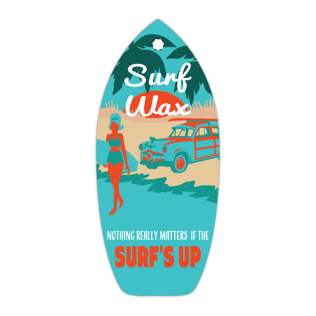 Retro Air Freshener - The Salty Mare