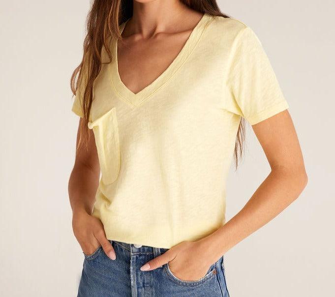 Cotton Slub Pocket Tee - The Salty Mare
