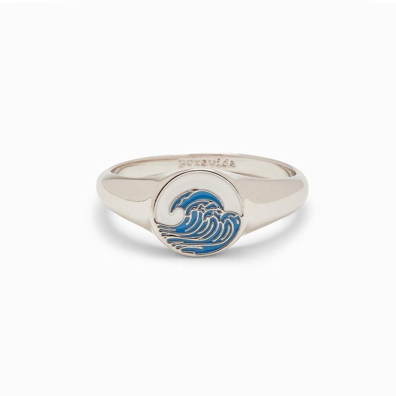Make Waves Signet Ring - The Salty Mare