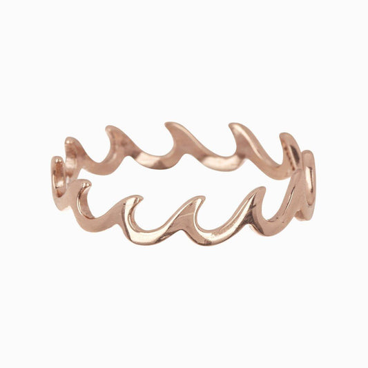 Wave Band Ring - The Salty Mare