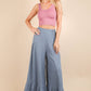 Pam Palazzo Elastic Waist Comfy Pants