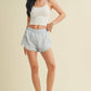 Palmtree Print Active Shorts