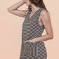 Striped Knit Romper