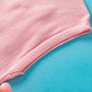 Pink Multi Crochet Flower Knit Short Sleeve Sweater Top