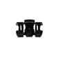 Classic | Jet Black | Petite | Claw Clip