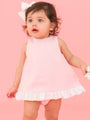 Swiss Dot Swing Top & Bloomer Set