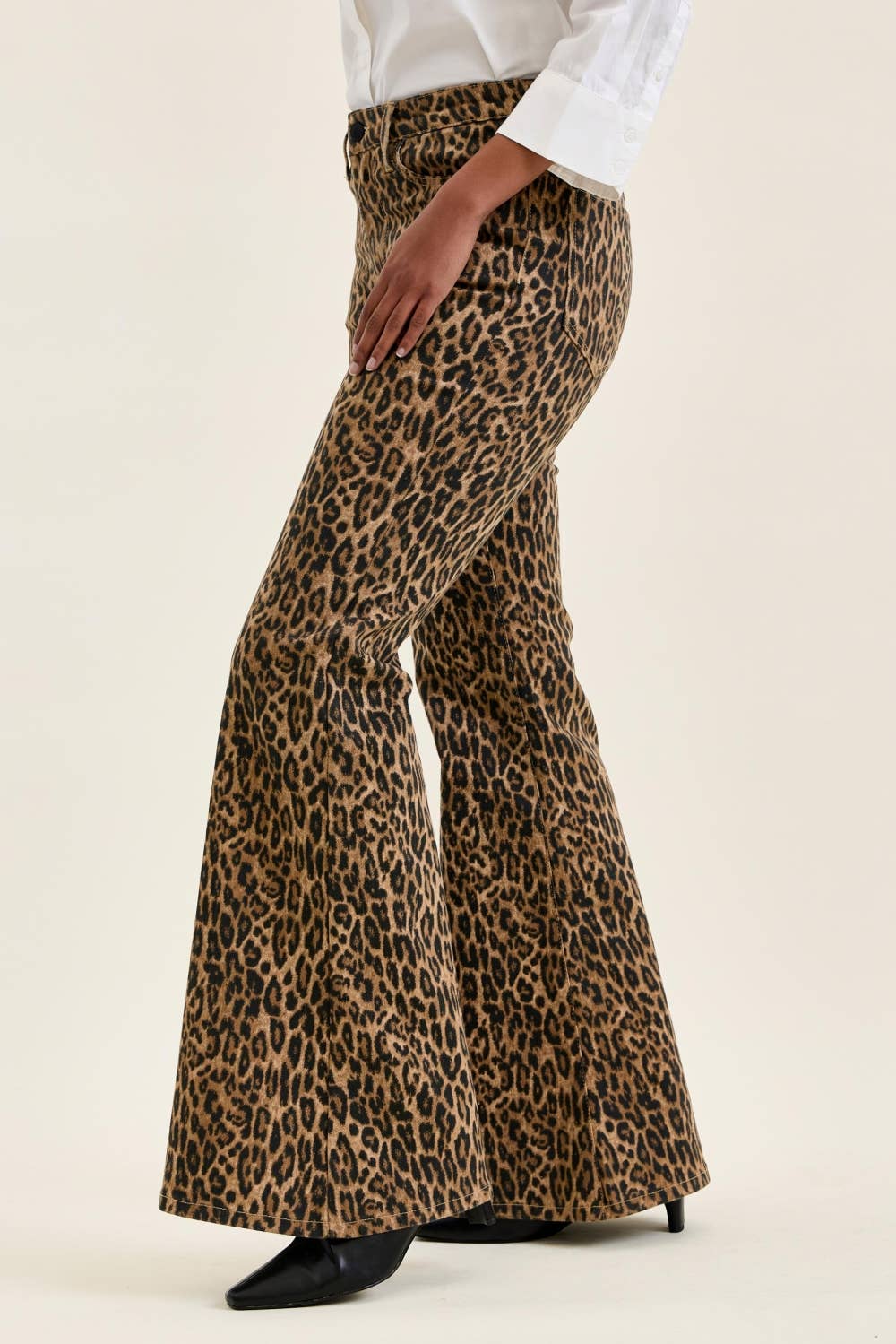 MR JAQUELINE Flare Print Leopard LUXE