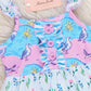 Flower Garden Ruffle Bubble Romper