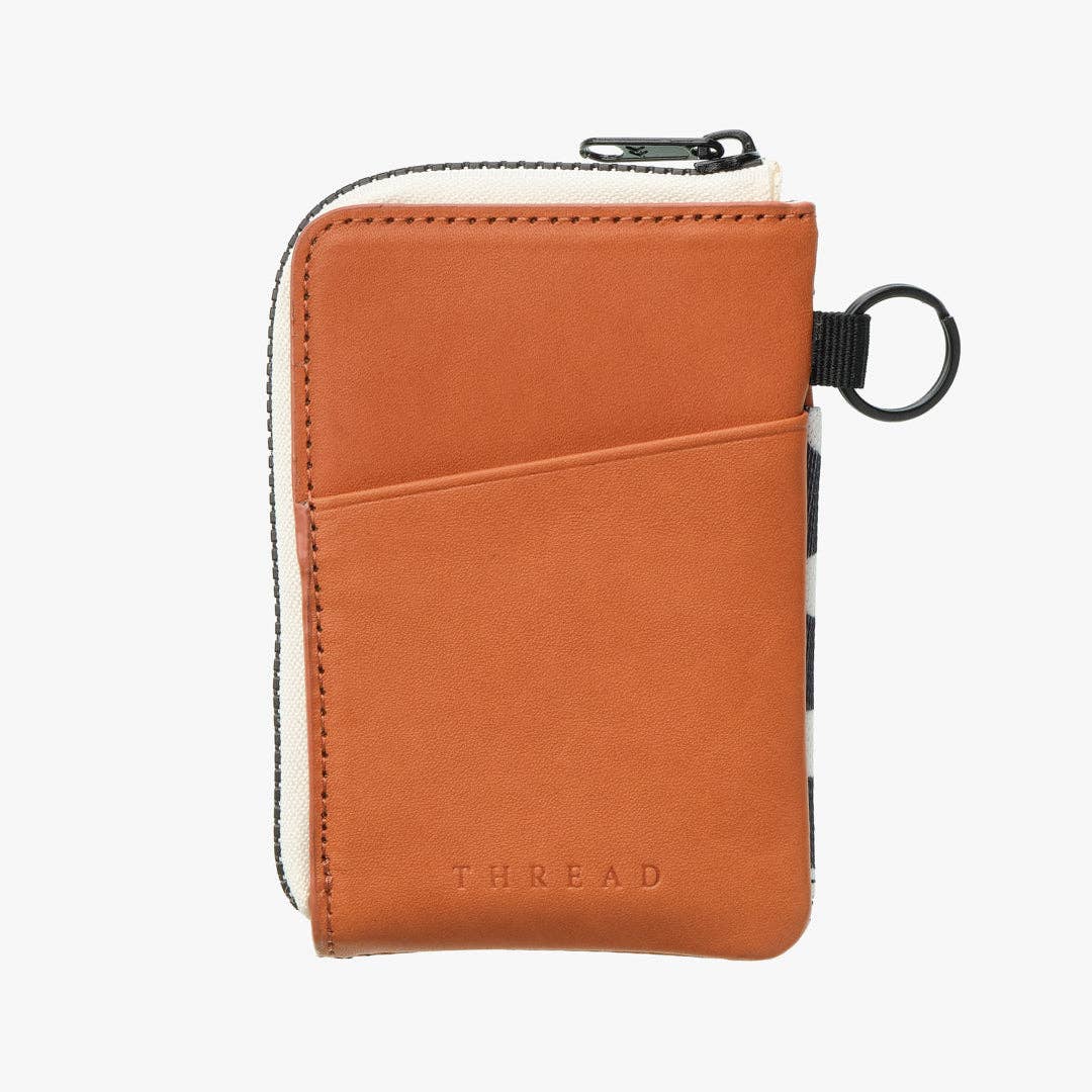 Polka Dot - Leather Zip Wallet