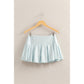 Biana Mid Rise Pleated Mini Skort
