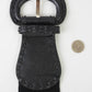 Distressed Wide Stitch Elastic Belt - Western Chic Style
