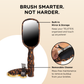 Detangler Hair Brush for Fine Hair - Tortoise