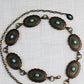 Vintage Turquoise Chain Belt