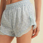 Palmtree Print Active Shorts