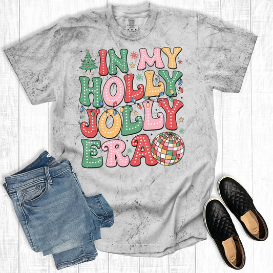 Christmas In My Holly Jolly Era Tee