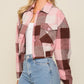 Cropped Plaid Shacket - The Salty Mare