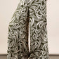 Chloe Printed Wide Leg Long Pants