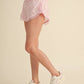 Bow Print Active Shorts