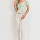 Knot Peplum Blouse - The Salty Mare