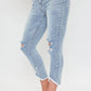 Missy Petite Tulip Hem Anklie Jean - The Salty Mare