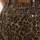 HW R.M. Cut Off Leopard Print Short