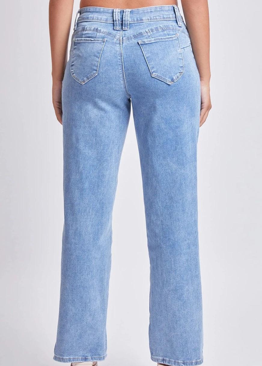 Junior WBB High Rise Straight Jeans - The Salty Mare