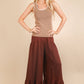 Pam Palazzo Elastic Waist Comfy Pants