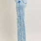 Mineral Wash High Waisted Distressed 90's Straight
