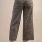 Leopard Printed Marine Straight Pants