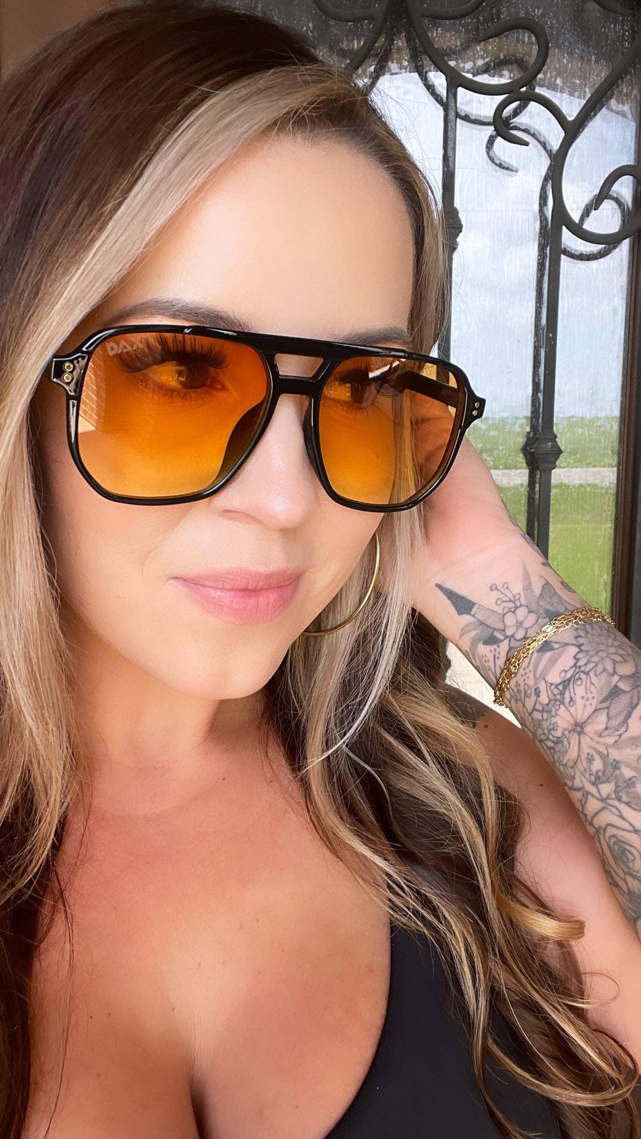Skye - Unisex Oversized Aviator