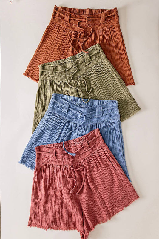 Julia Shorts W/ Front Tie
