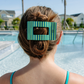 Cabana Cutie | Large | Flat Rectangle Hair Clip
