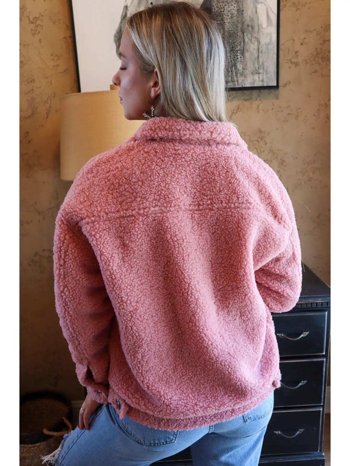Cozy Sherpa Jacket - The Salty Mare
