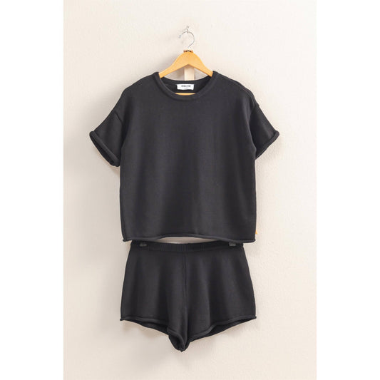 Hillary Top And Shorts Set