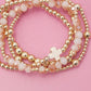 BOHO CROSS BEADED BRACELET SET