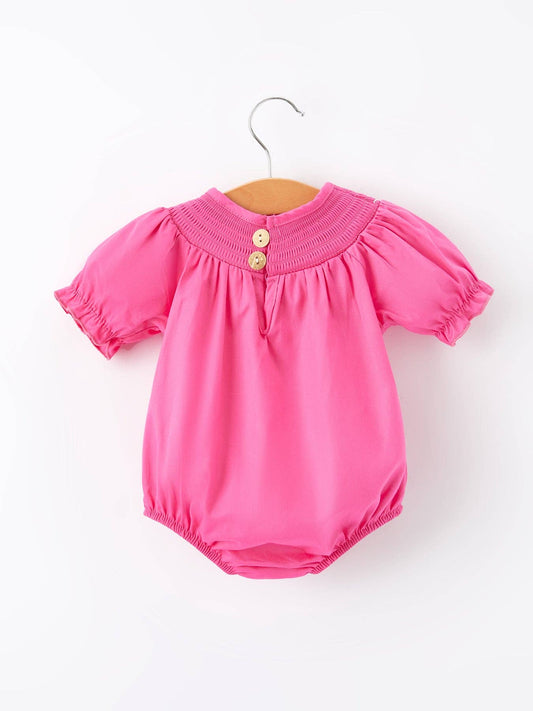 Bow Smocked Romper