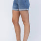 Midrise Cuffed Shorts