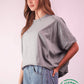 ECO Oversized Crop Comfy Knit Top