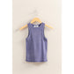 Liz Round Neck Sleeveless Tank