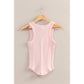 Scoop Neck Ribbed Tank Top