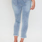Missy Petite Tulip Hem Anklie Jean - The Salty Mare