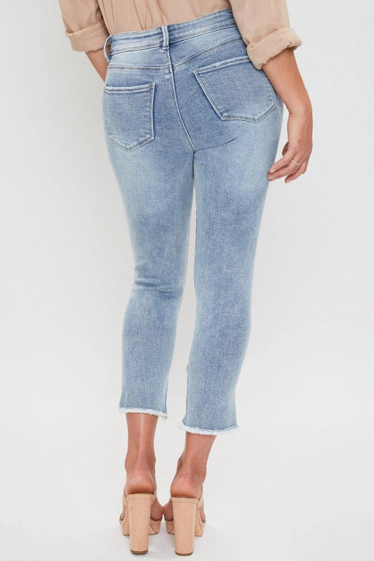 Missy Petite Tulip Hem Anklie Jean - The Salty Mare