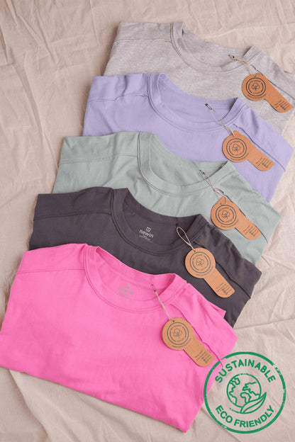 ECO Oversized Crop Comfy Knit Top