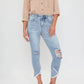 Missy Petite Tulip Hem Anklie Jean - The Salty Mare