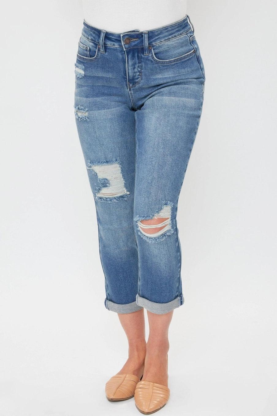 Missy Petite Vintage Slim Straight Jean - The Salty Mare