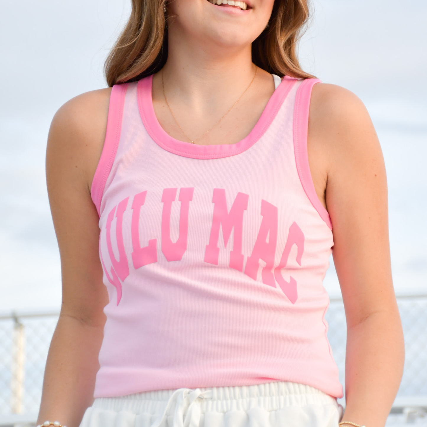 LULU MAC Tank - Light Pink/Bubblegum