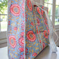 September Haze Floral Tote Bag