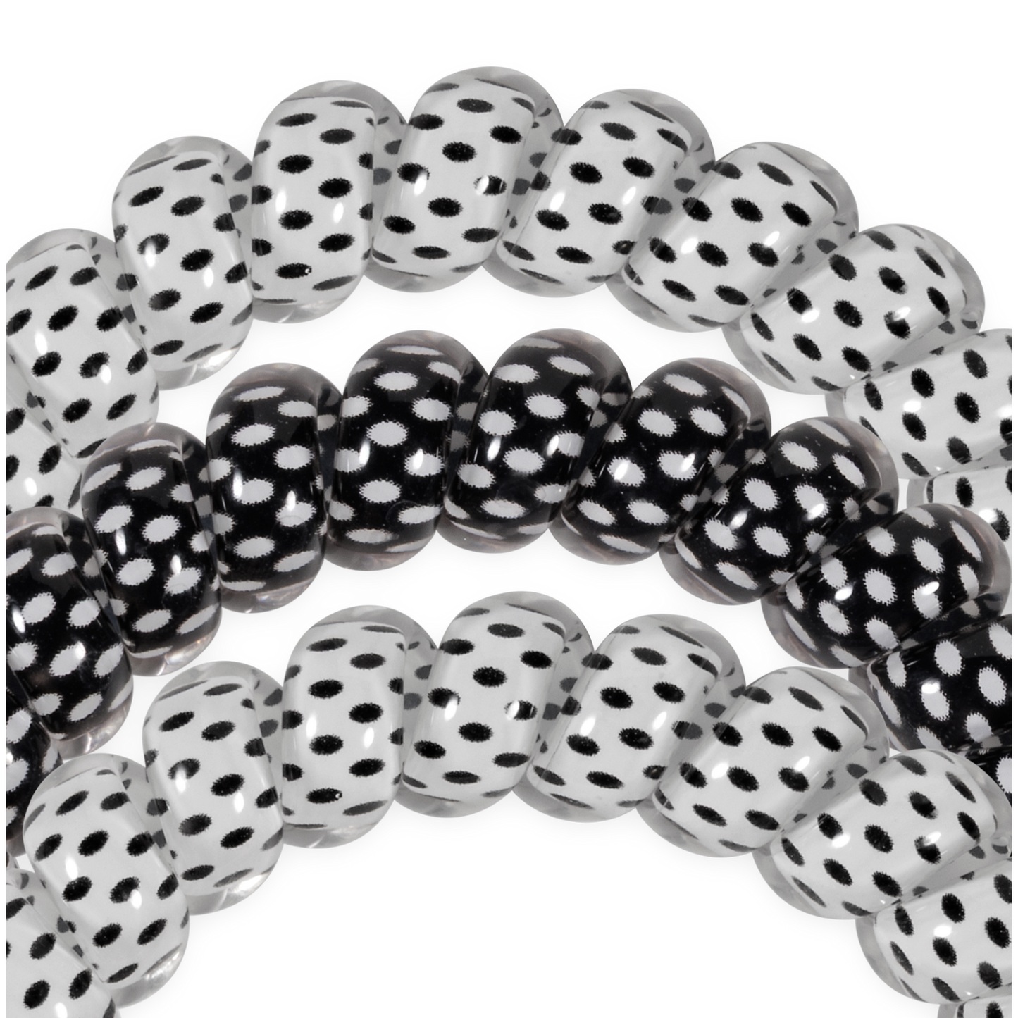 Polka Dot Party Large Hair Ties