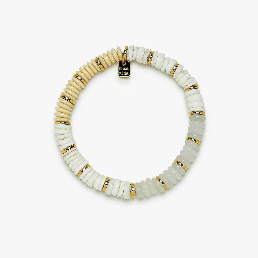 Carmel Mixed Bead Stretch - The Salty Mare