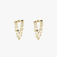 Draped Bar Earrings - The Salty Mare